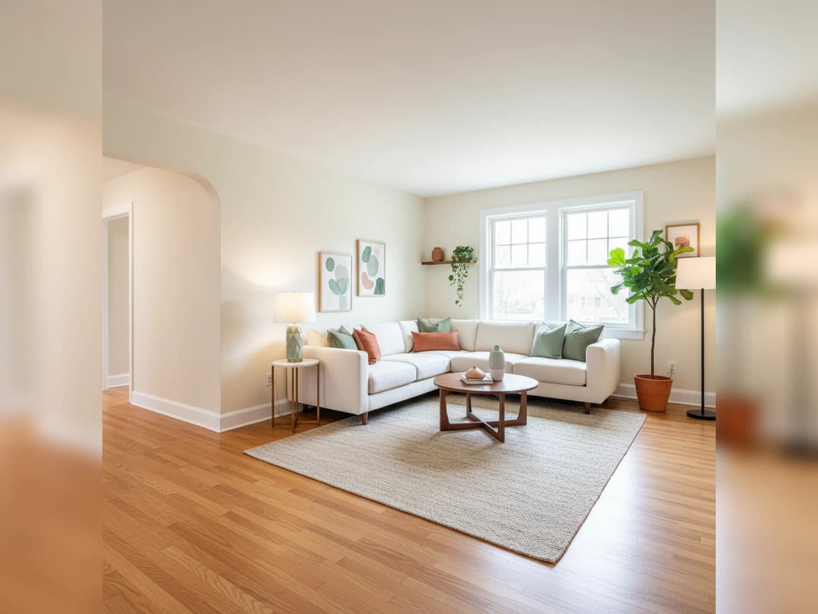 After room redesign from DecorAI AI home decorating app